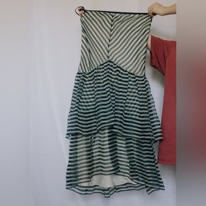 Vintage Ralph Lauren tiered silk skirt